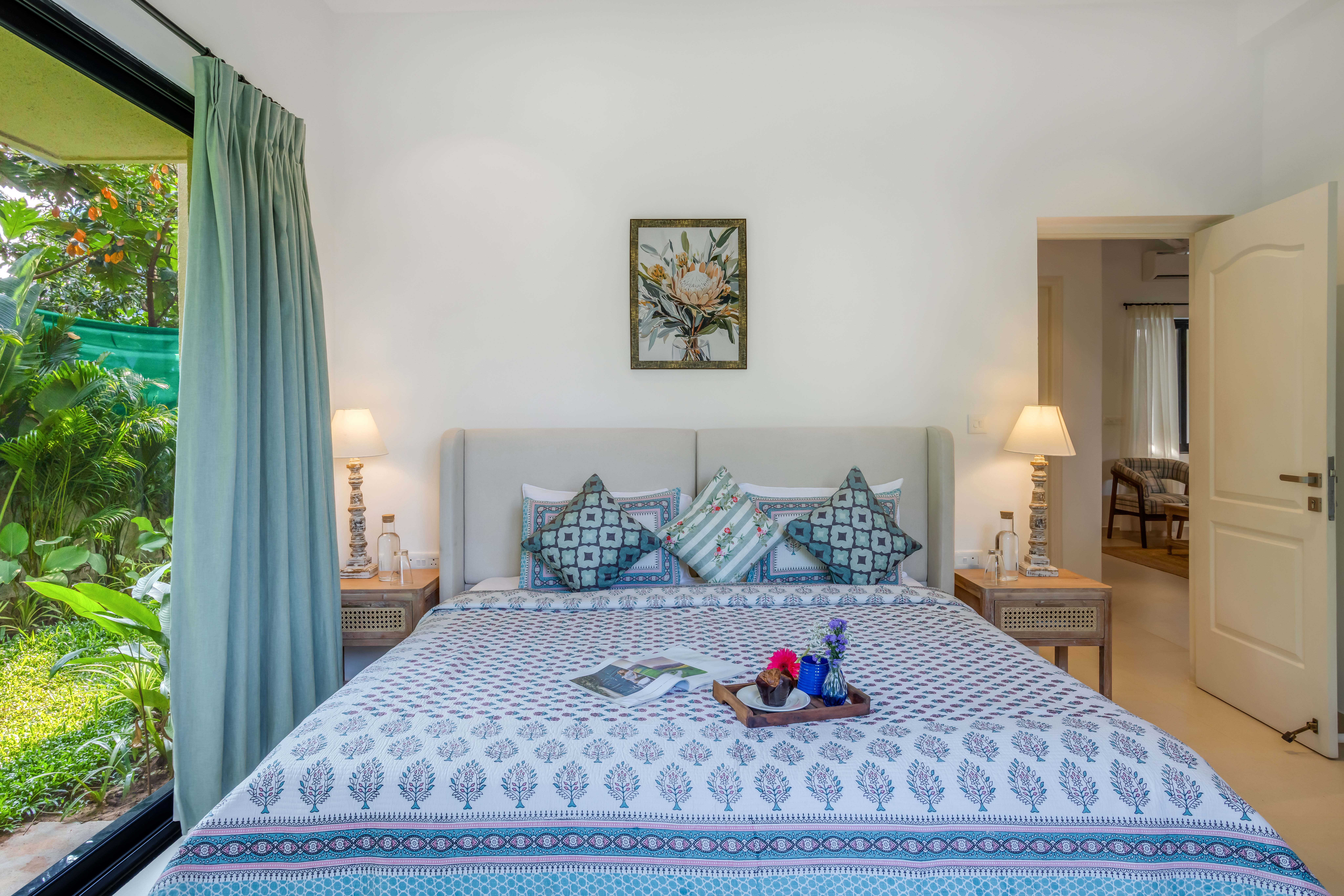 Modern 2BHK w Private Plunge Pool & Lawn | Siolim - 39
