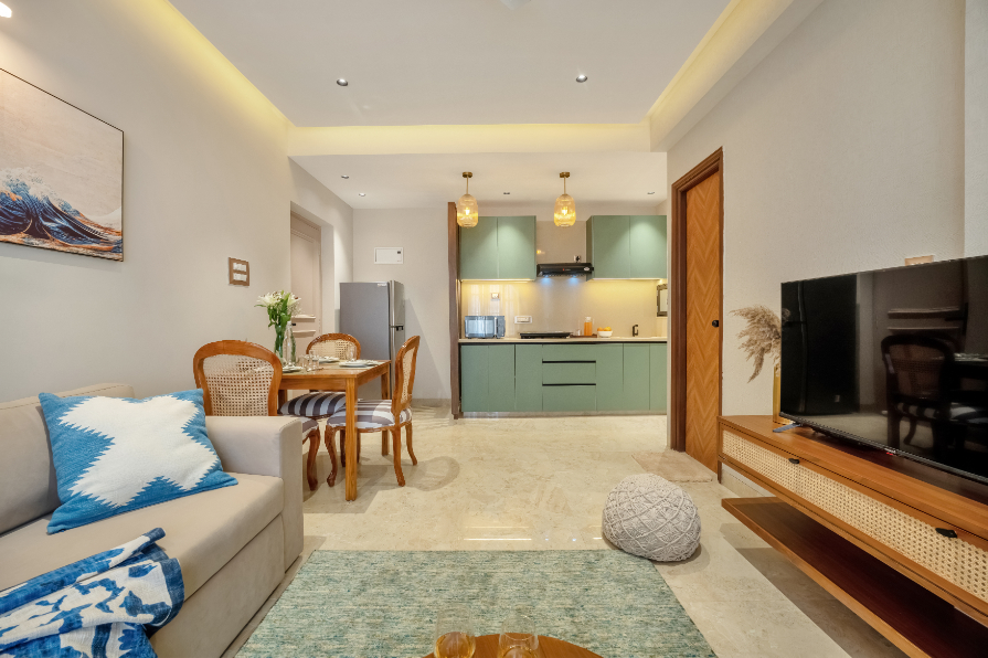Stylish 1BR with Pool, 5 mins to Candolim Beach - 17