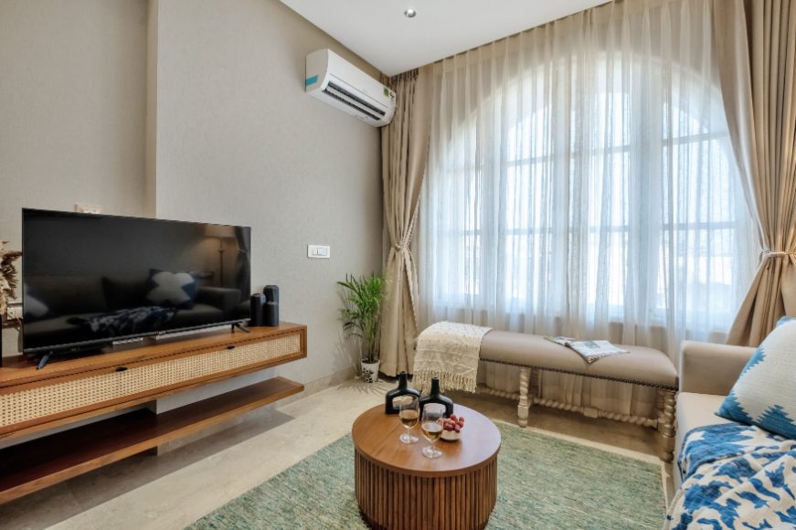 Stylish 1BR with Pool, 5 mins to Candolim Beach - 15