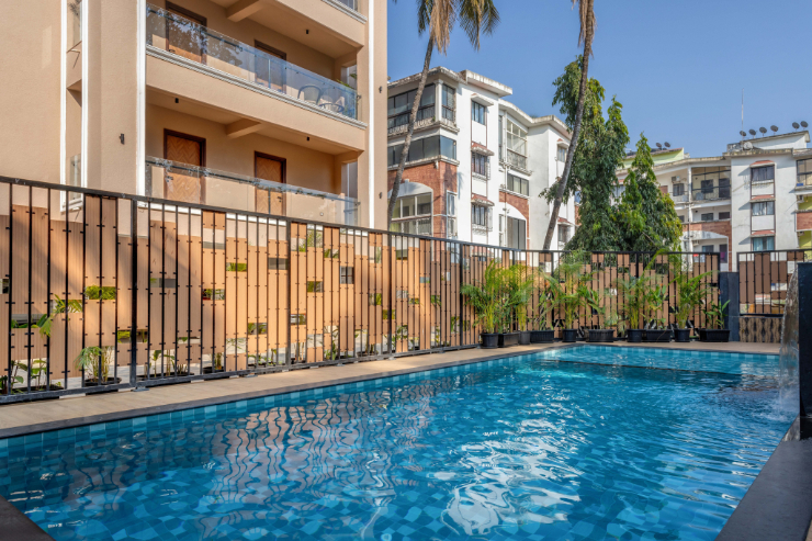 Elegant 1BR with Pool, 5 mins to Candolim Beach - 39