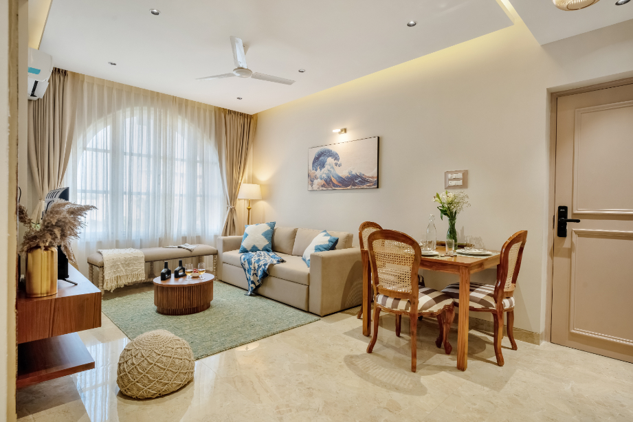 Stylish 1BR with Pool, 5 mins to Candolim Beach - 13