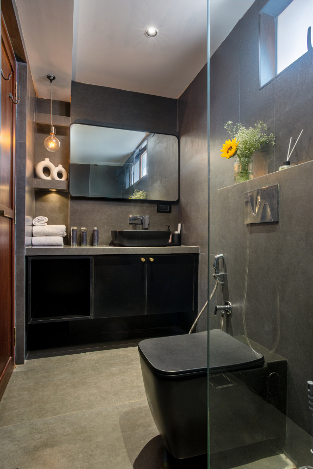 Modern 1BR with Pool, 5min drive to Candolim Beach - 29