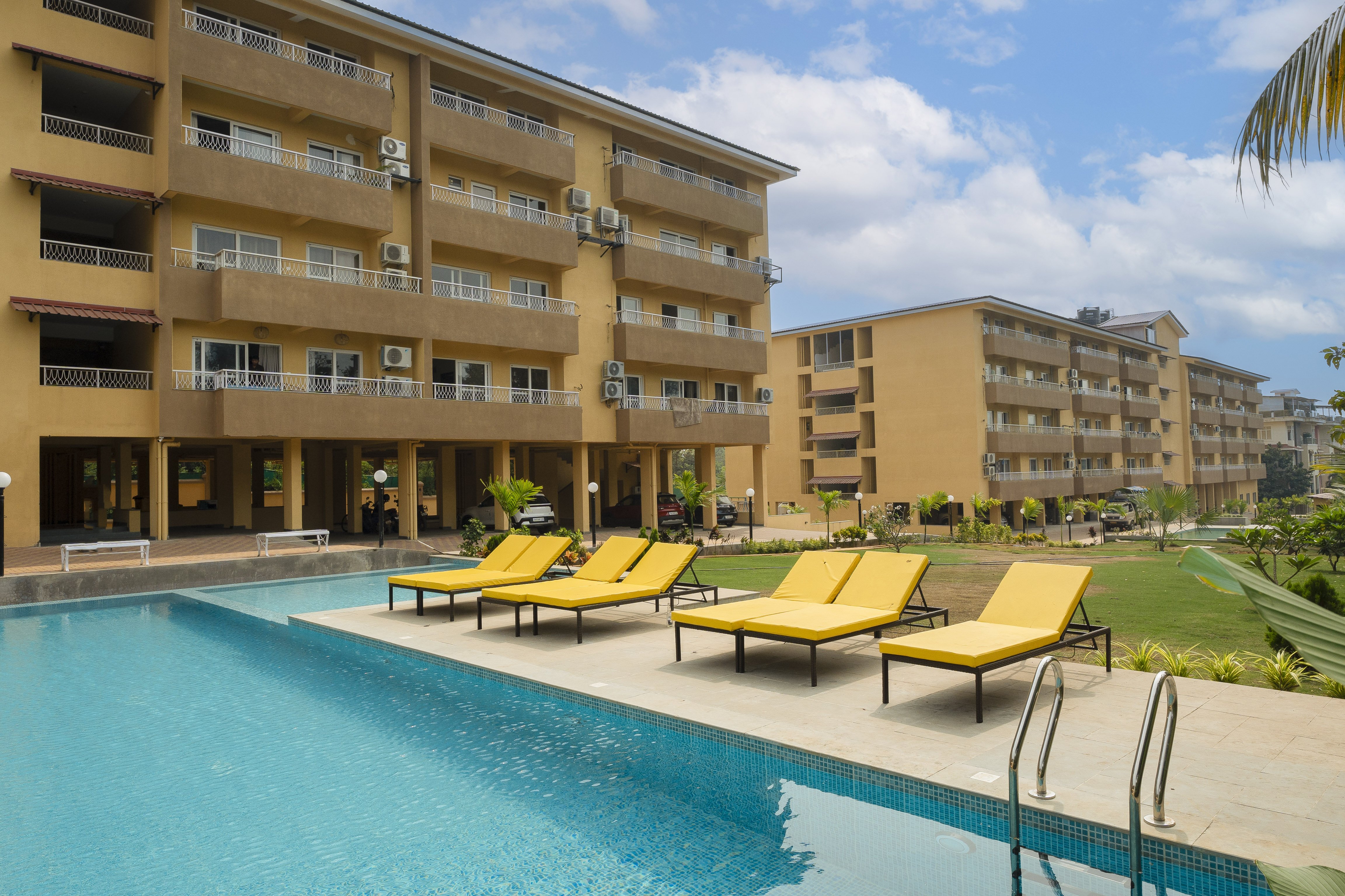 1BR Aparment in North Goa - 5 mins to Candolim Beach - 9