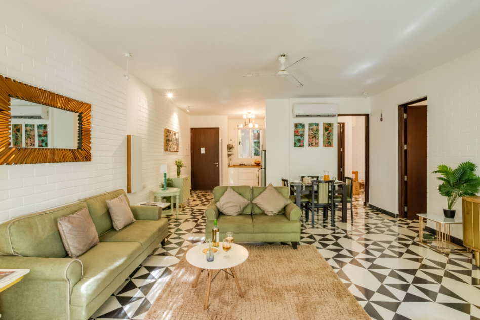 Modern Tropical 2BHK | Near Beach | Pool & Garden - 9