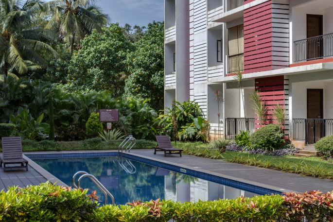 1BR w Pool & Sauna | 2km to Calangute & Baga Beach - 29
