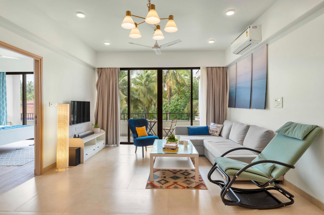 Spacious 3-BR Apartment with Pool in Candolim - 23