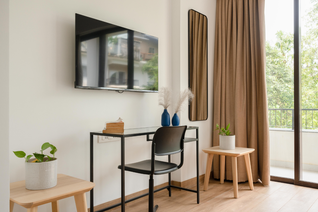 Spacious 3-BR Apartment with Pool in Candolim - 66
