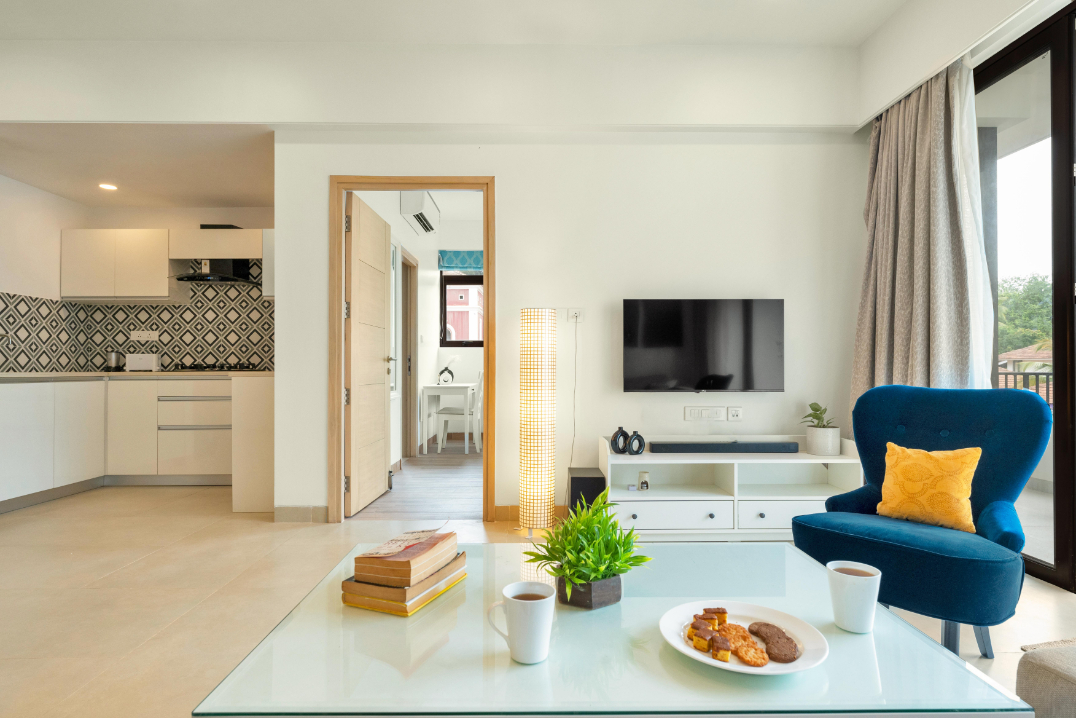 Spacious 3-BR Apartment with Pool in Candolim - 16