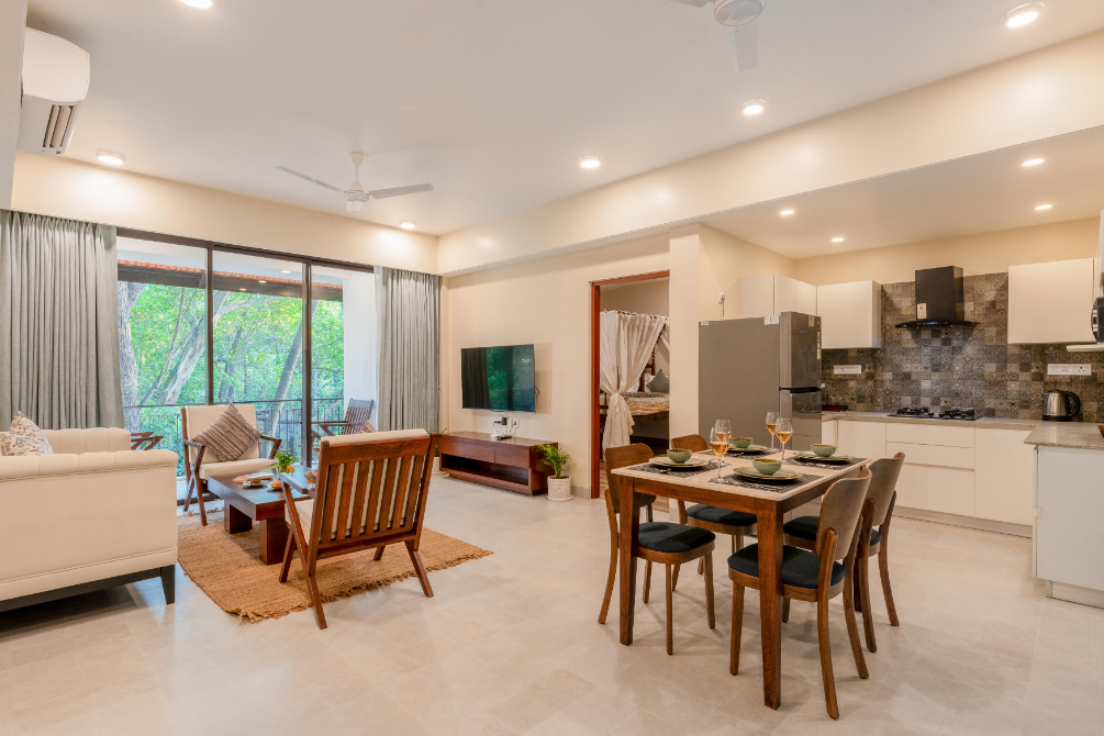 Sol Banyan by Hireavilla - 2BR w pool in Candolim - 6