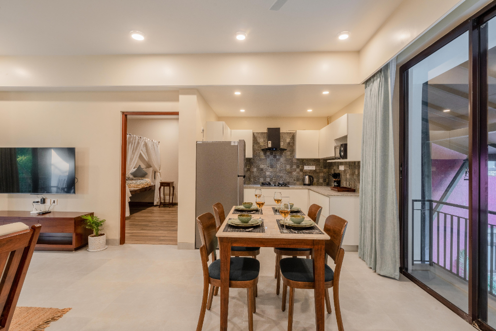 Sol Banyan by Hireavilla - 2BR w pool in Candolim - 5