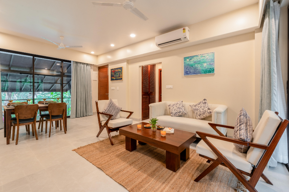 Sol Banyan by Hireavilla - 2BR w pool in Candolim - 11