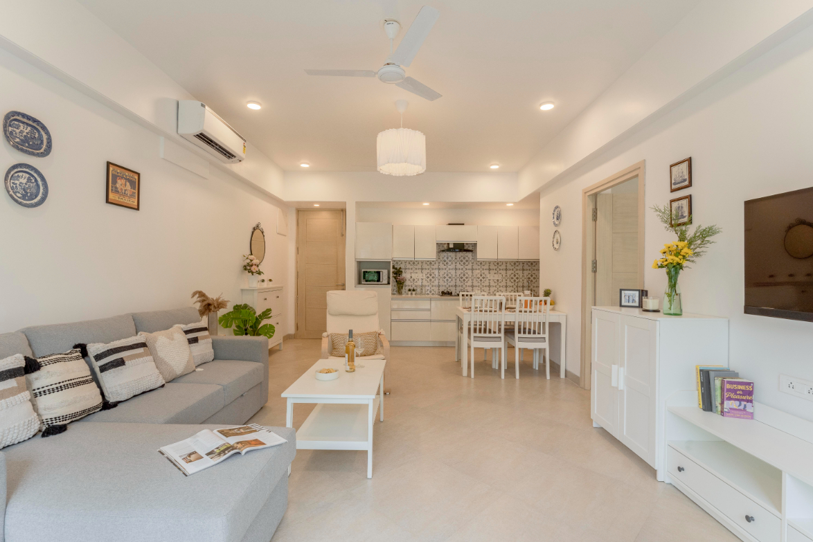 1BR Apt in Candolim with Pool, 5 mins from Beach - 9