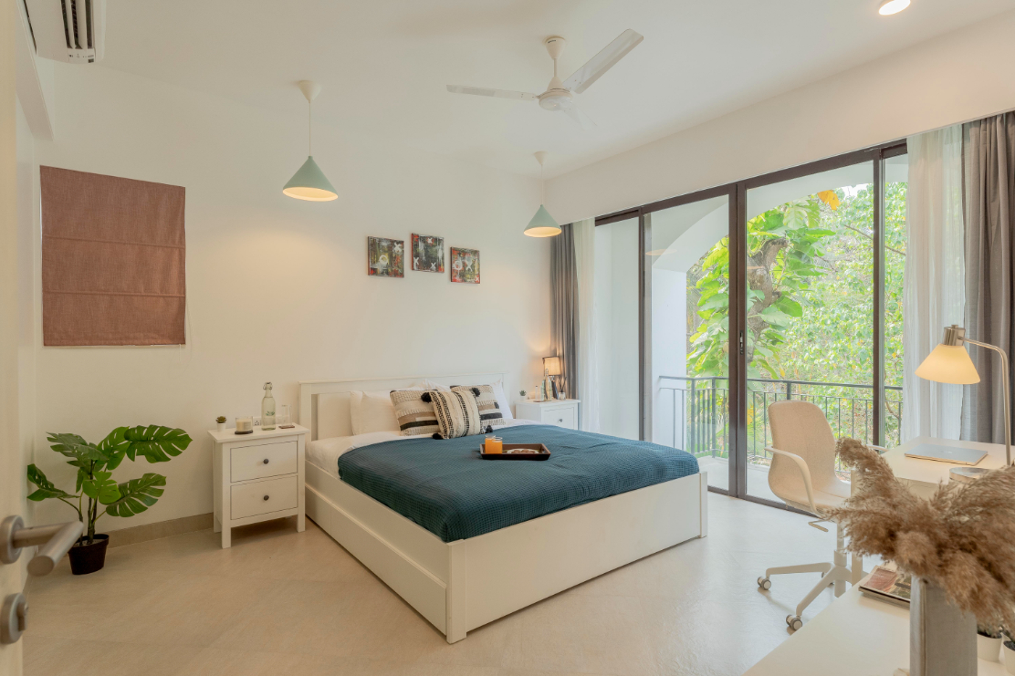 1BR Apt in Candolim with Pool, 5 mins from Beach - 2