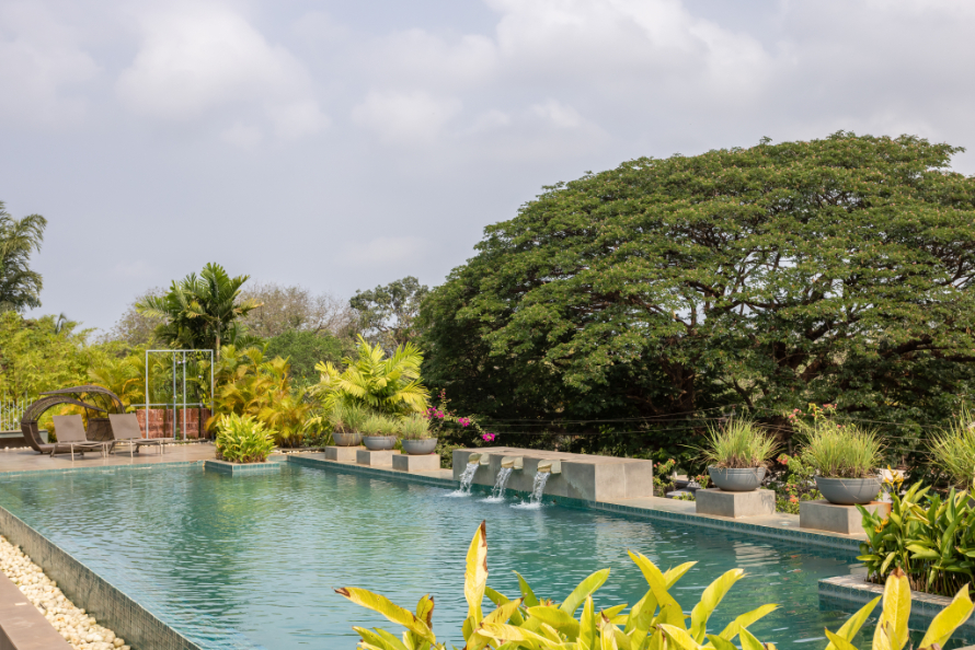 El Arbol - 2BR w Rooftop Pool in Nerul - 56